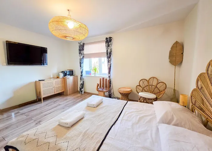 דירה Tropikalny Bali Parking 8 Minut Od Alei צ'סטוצ'ובה