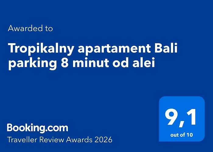 Tropikalny Bali Parking 8 Minut Od Alei Lejlighed